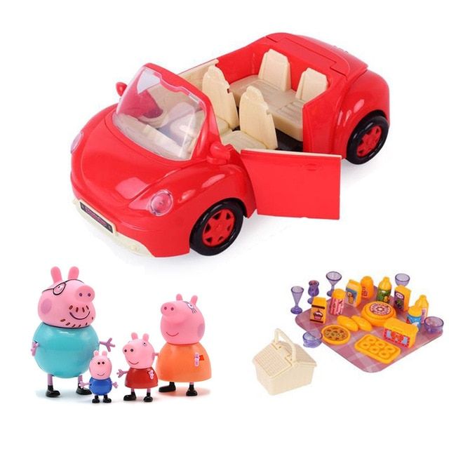 Peppa Pig Детские игрушки Peppa Pig Simulation House 4 Character Gift Set