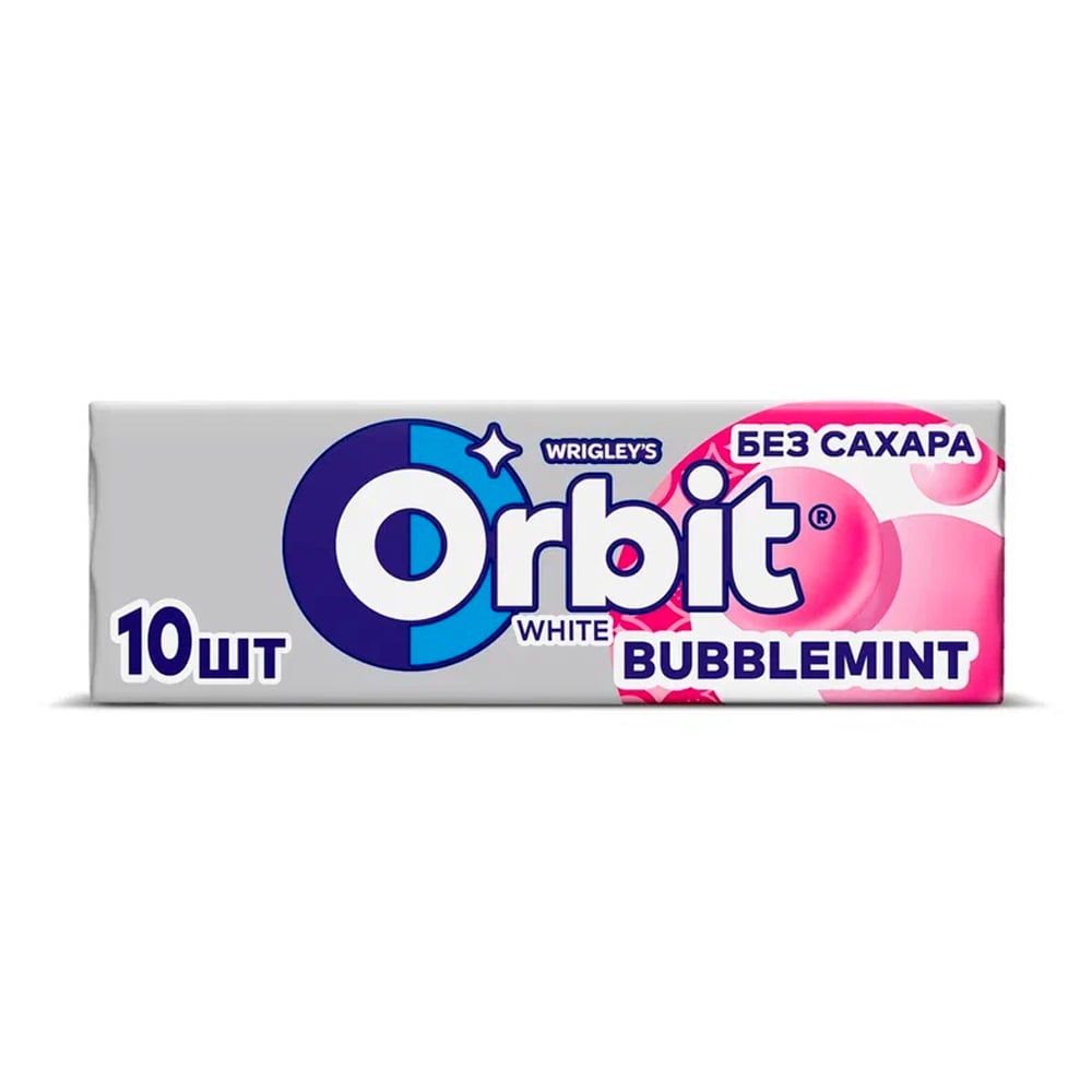 Жевательнаярезинка"Bubblemint",Orbit,13,6г