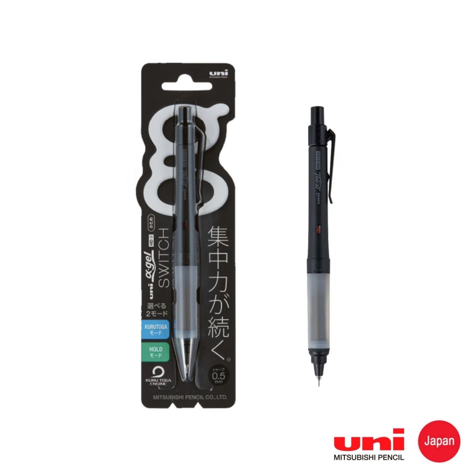 Uni Mitsubishi Pencil Карандаш, толщина: 0.5 мм, 1 шт.