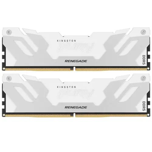 Kingston Fury Оперативная память Renegade White DDR5 7200 МГц 2x16 ГБ (KF572C38RWK2-32)