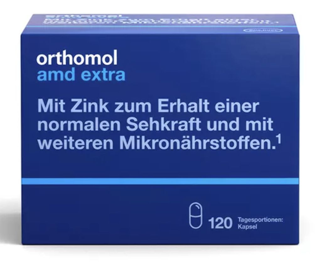 Витаминный комплекс Orthomol AMD Extra, 120 капсул