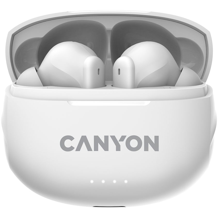 Наушники Вкладыши Canyon CNS-TWS8W - купить по доступным ценам в  интернет-магазине OZON (1142342911)