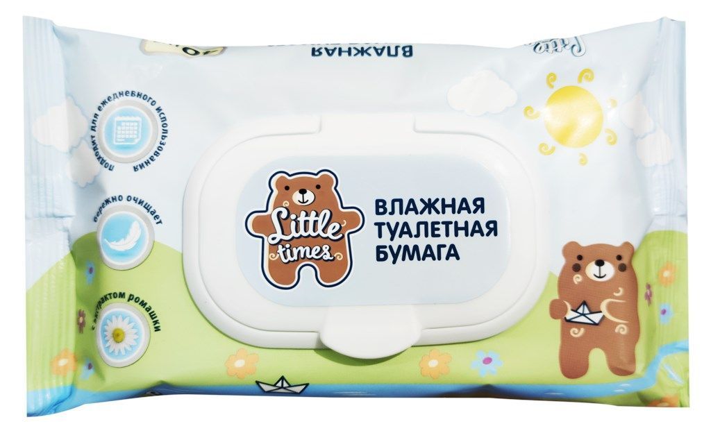 Влажная туалетная бумага Озон