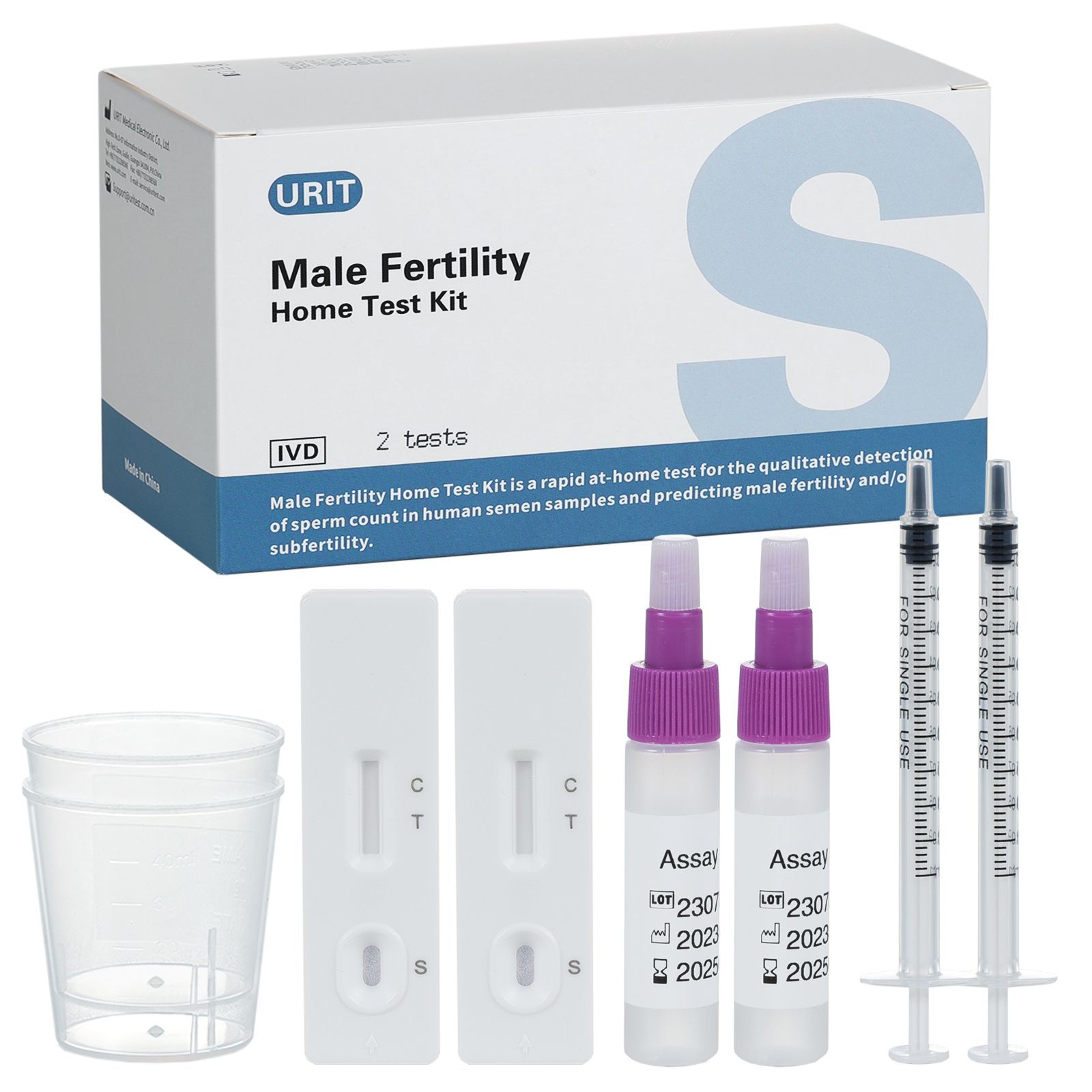2 Домашний тест мужской фертильности, измеряющий количество сперматозоидов в образцах спермы человека и прогнозирующий мужскую фертильность. - купить с доставкой по выгодным ценам в интернет-магазине OZON (1151440335)