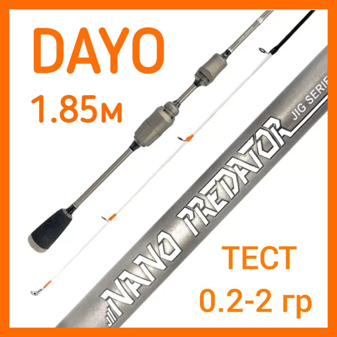 GOLD FISH35 Спиннинг, рабочая длина: 185 см , до 2 гр