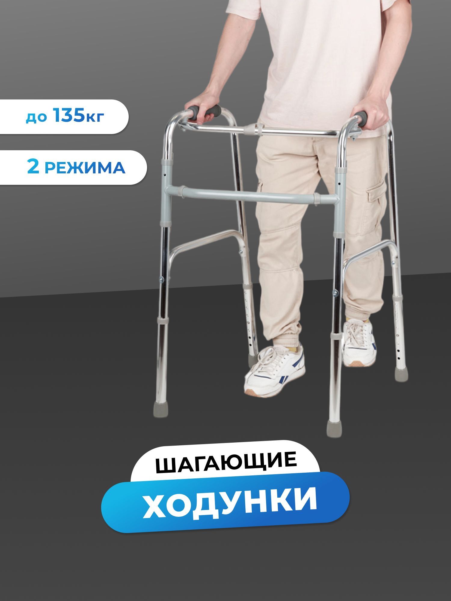 Ходунки Шагающие – купить в интернет-аптеке OZON по выгодной цене