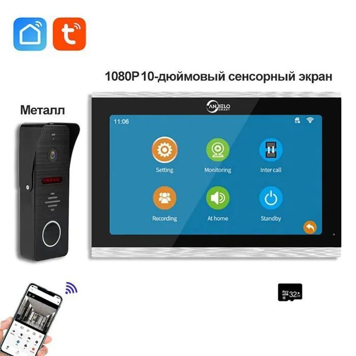 Видеодомофоны купить по низким ценам в интернет магазине OZON