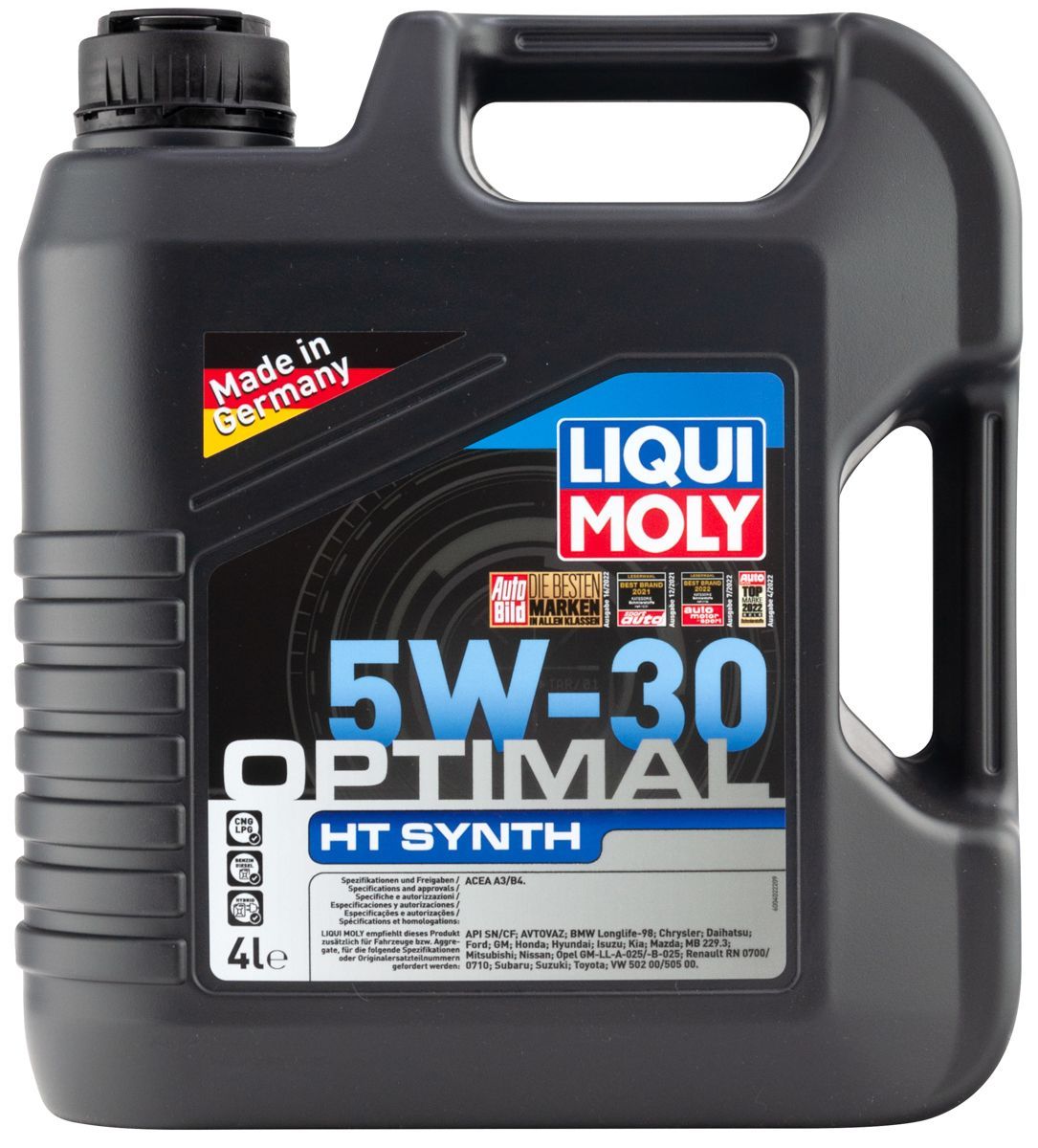 LiquiMoly5W-30Масломоторное,НС-синтетическое,4л