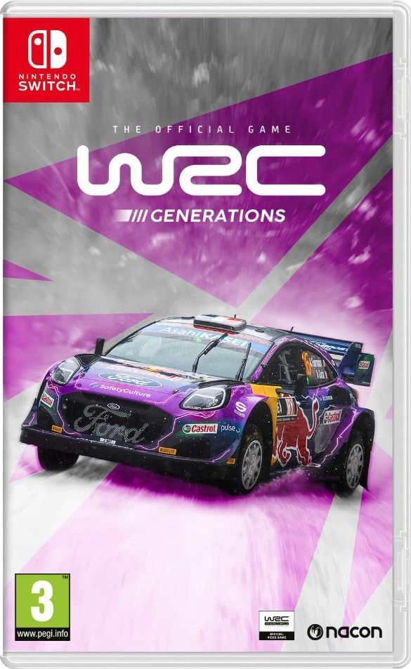 Игра WRC Generations (Nintendo Switch, Русские субтитры)