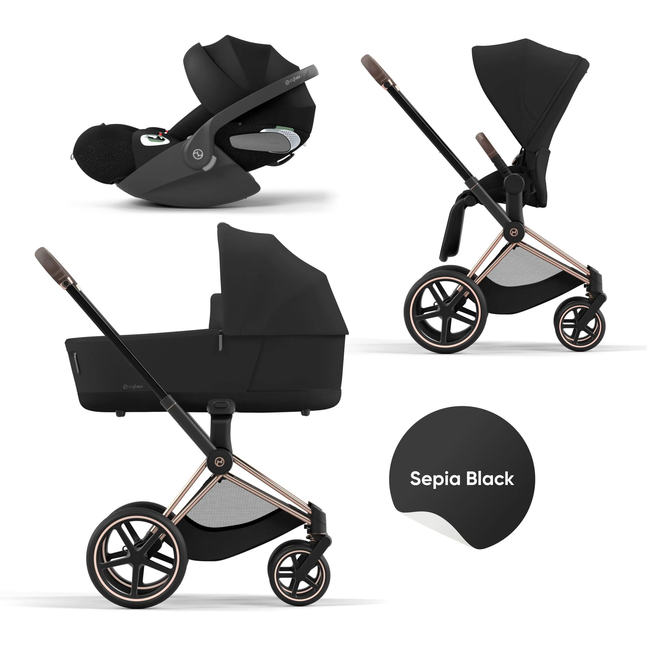 Cybex rose cheap gold priam