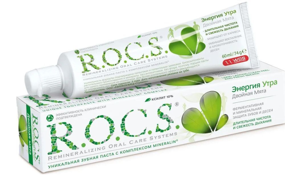 Rocs зубная паста Ozon