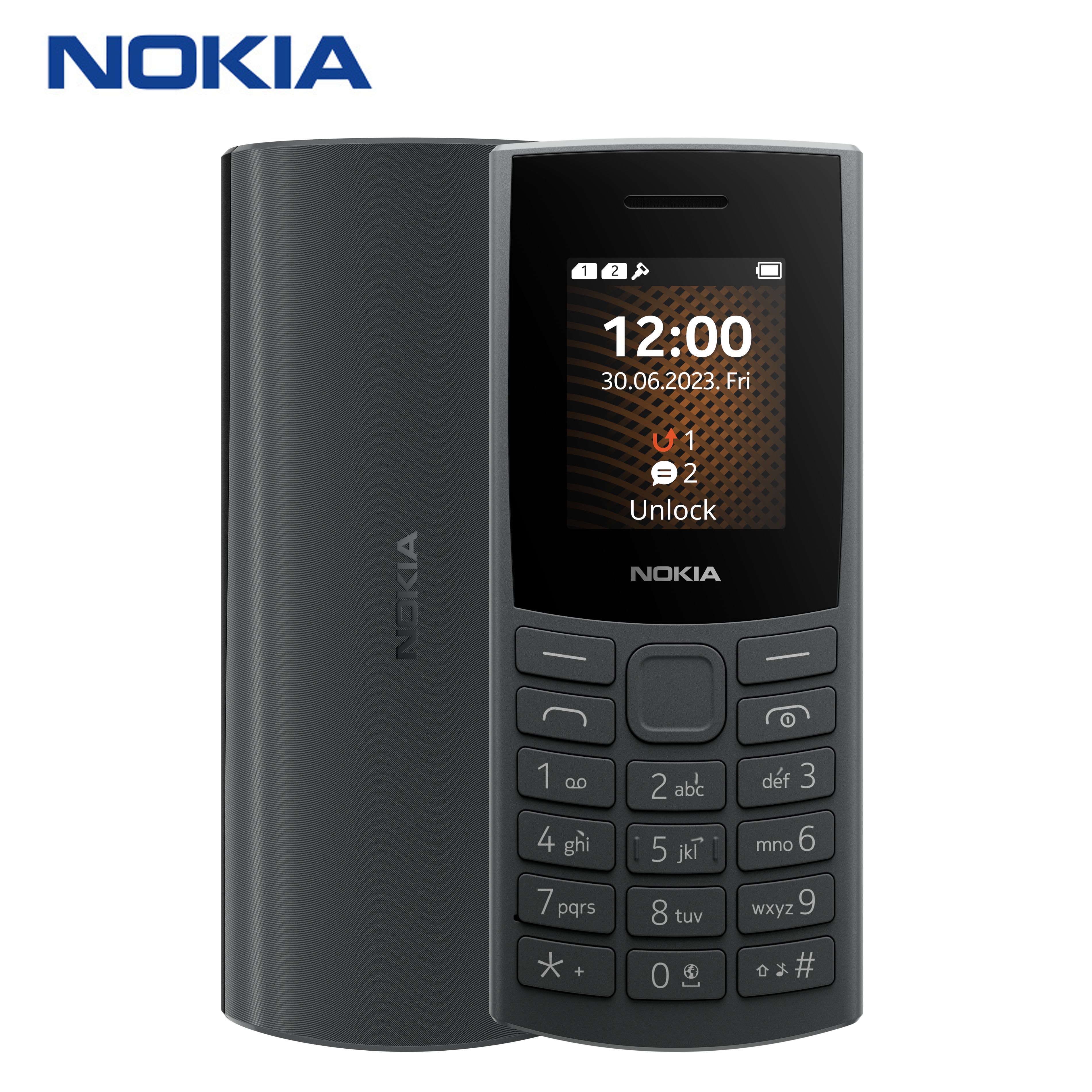 NokiaМобильныйтелефон1054G2023,черный