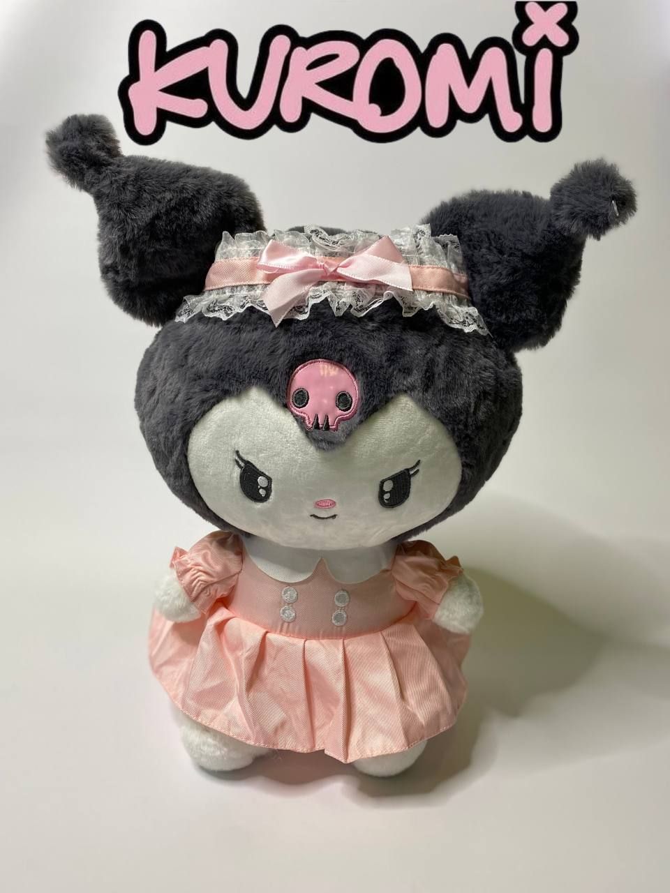 Мягкая игрушка Куроми Kuromi 35 см из знаменитого детского аниме Onegai My <b>Melody</b>...