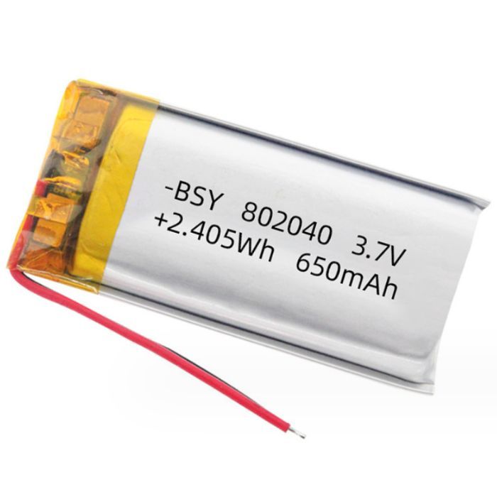 Аккумулятор(батарея)802040650mah3,7v(40х20х8мм)