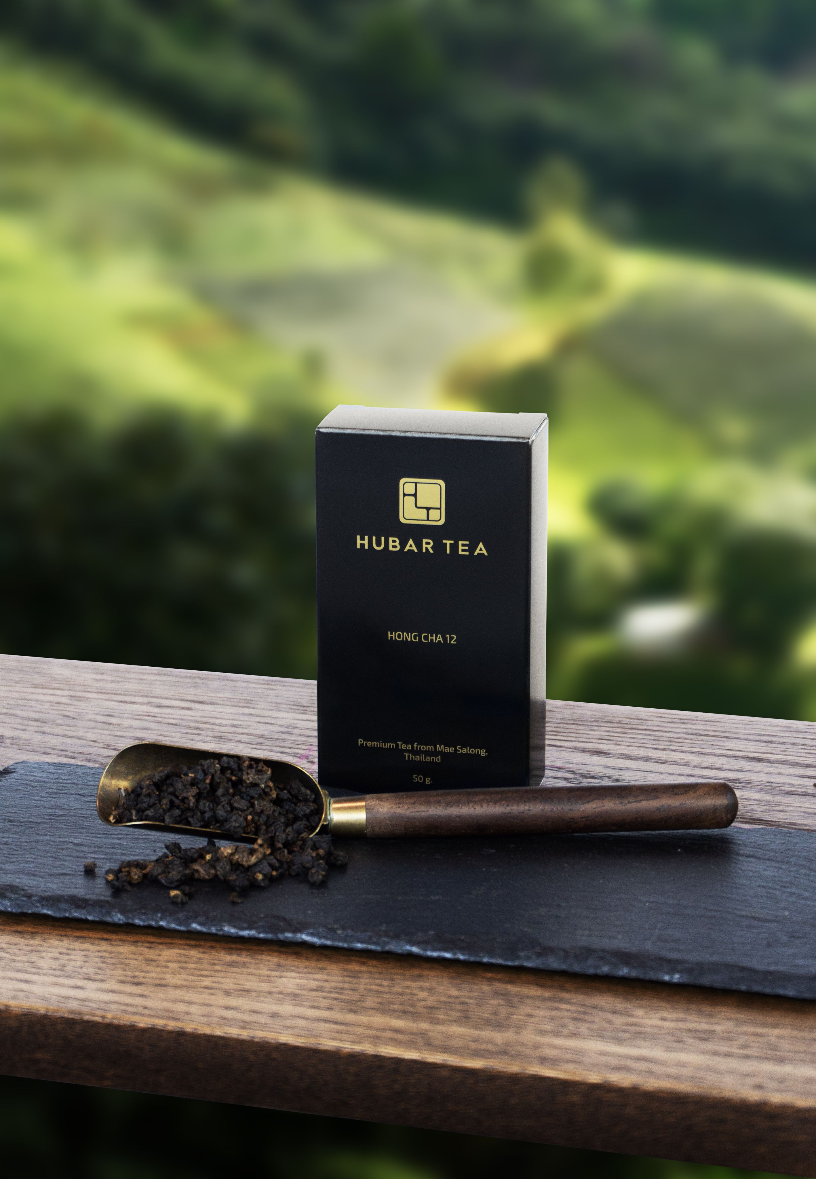 Красный Чай Хун Ча 12 Крупнолистовой Hubar Tea Hong Cha 12 Таиланд 50 гр