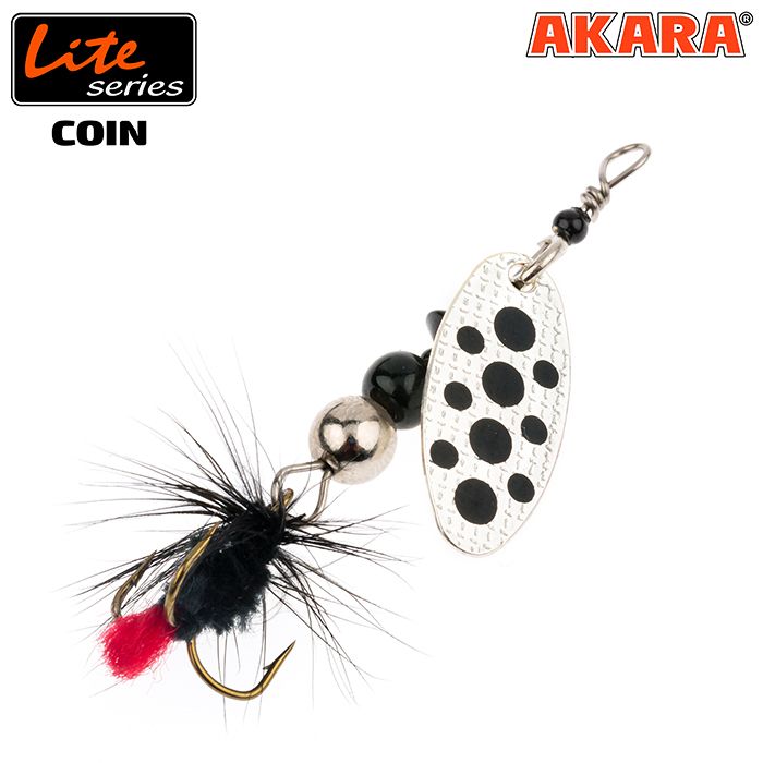 Блесна вращ. Akara Lite Series Coin 1 3,0 гр. 1/9 oz. A01