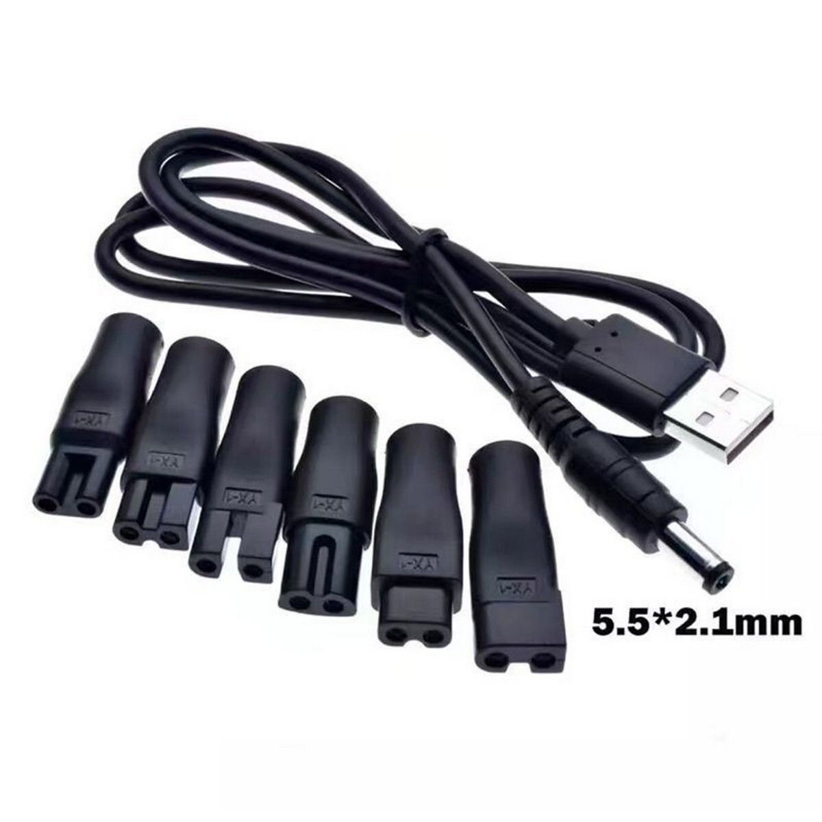 Кабель питания USB 2.0 to электробритв и триммеров 6 IN 1