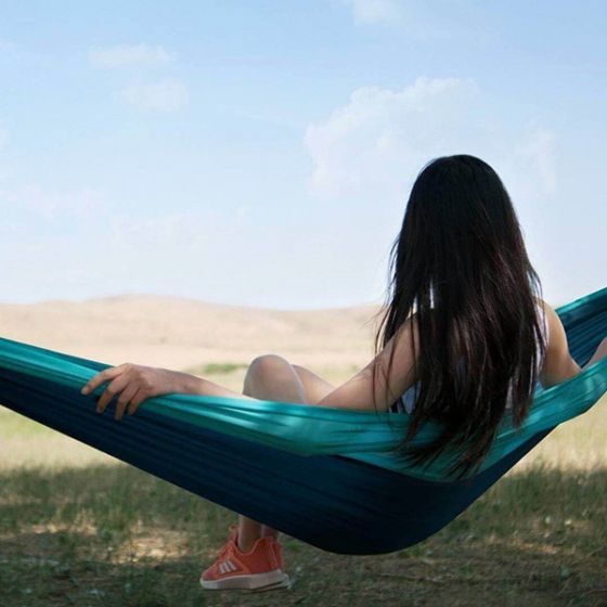 Гамак xiaomi zaofeng parachute cloth hammock blue