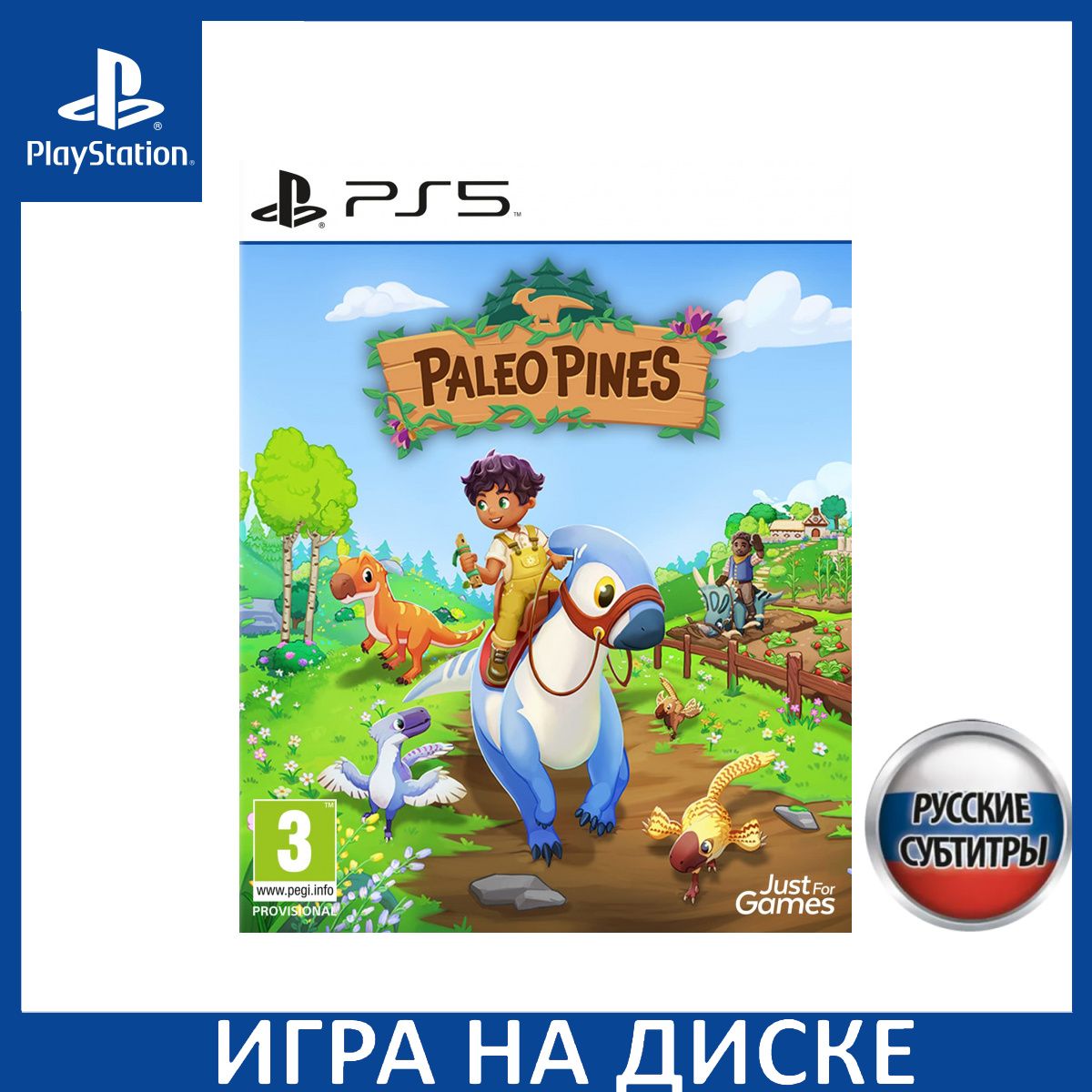 Игра Paleo Pines_PlayStation 5_Blu-ray (PlayStation 5, Русские субтитры)  купить по низкой цене с доставкой в интернет-магазине OZON (1242331682)