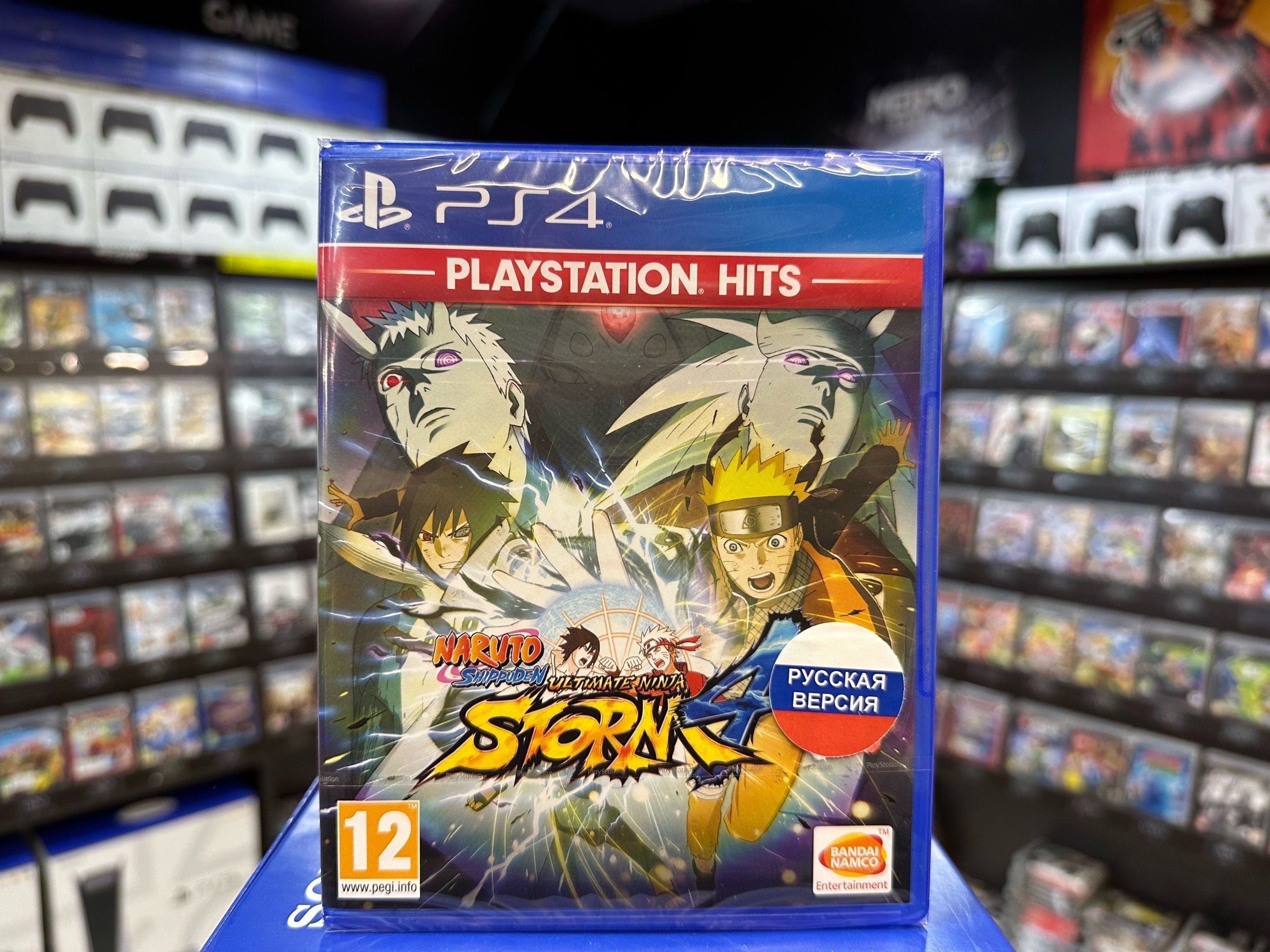 Игра Naruto Shippuden Ultimate Ninja Storm 4 PS4 (Новый)