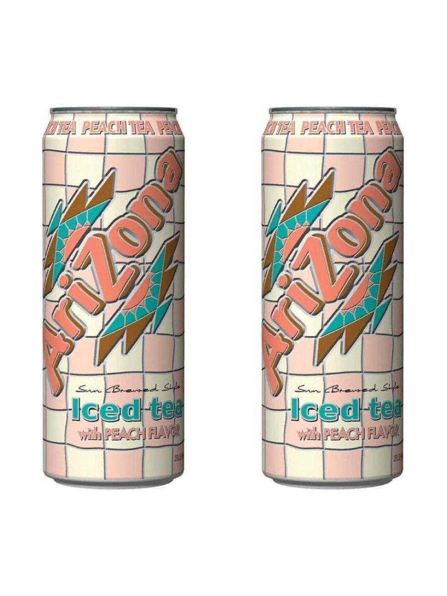 Напиток AriZona Iced Tea Peach Персик 680мл х 2шт