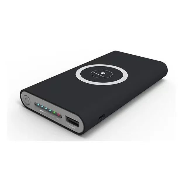 Внешний аккумулятор для зарядки смартфонов. Беспроводной Power Bank Qi-compatible 20000 Mah. Внешний аккумулятор Power Bank Qi 20000 Mah с беспроводной зарядкой. Wireless Charger Power Bank 10000mah. Беспроводной Power Bank Qi 10000mah.