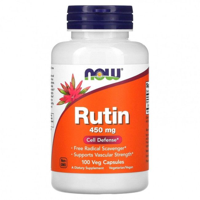 NOW Rutin 450 mg 100 veg capsules/ Рутин 450мг