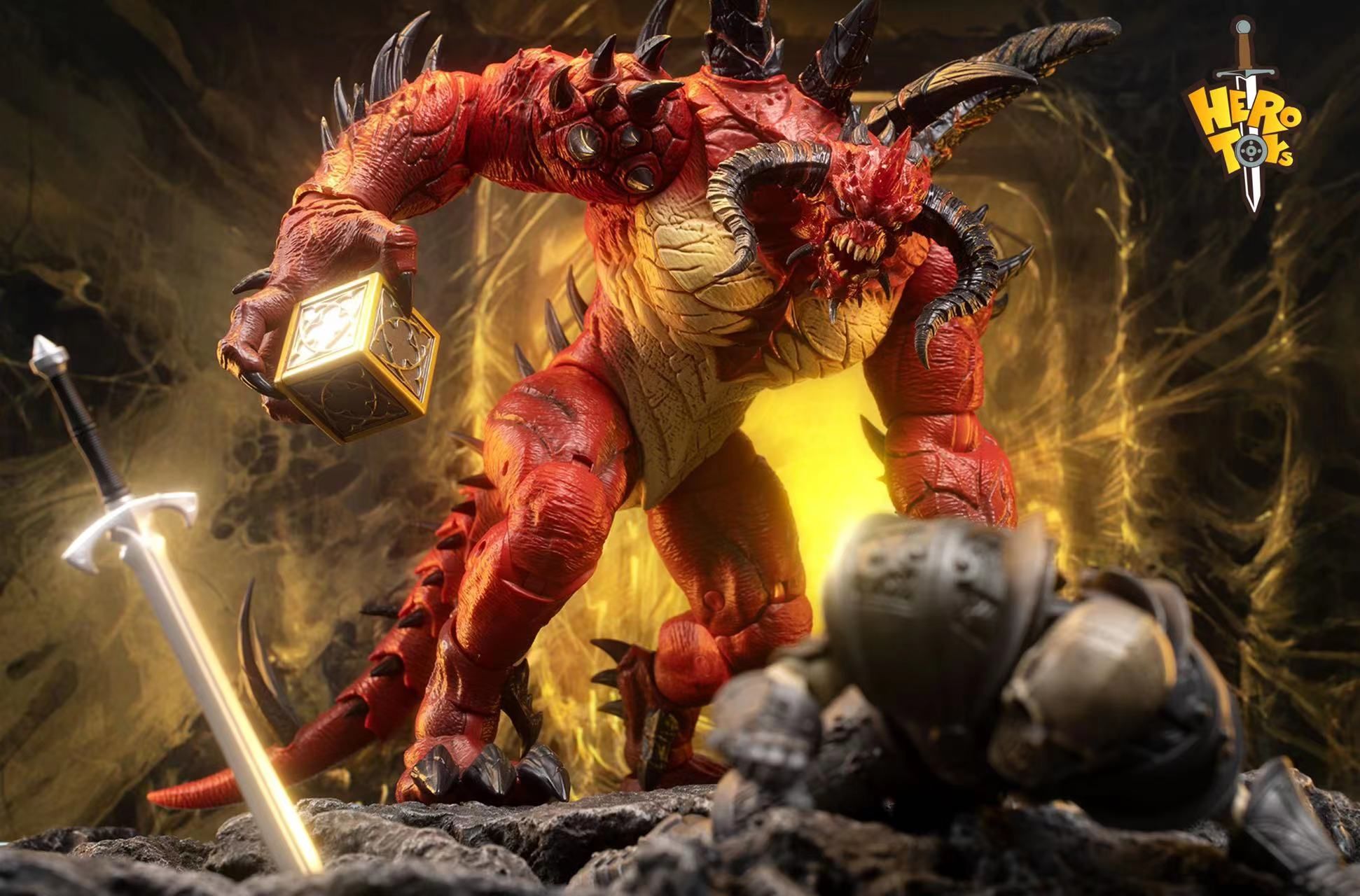 Фигурка Диабло Большой Дьявол - Диабло 2 Повелитель ужаса. Diablo (Big  Devil) - Diablo 2 Lord of Destruction. Hero Toys - купить по выгодной цене  в интернет-магазине OZON (1277382009)