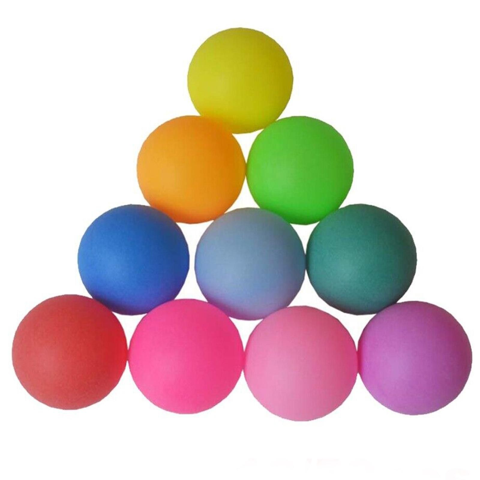 Balls rng. Мячики д/пинг-понга (6 шт.) PPB-6b, материал: полипропилен, BL 323118. Мяч настольный теннис 40 мм. Разноцветные мячики. Мяч для пинг понга цветной.