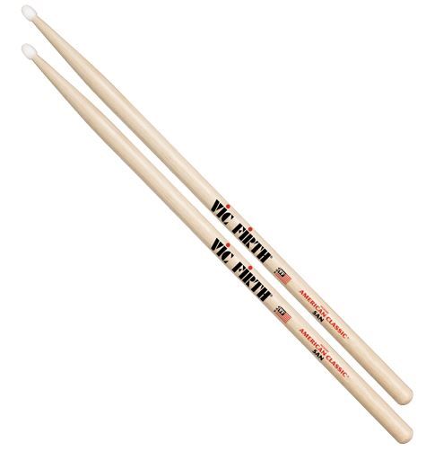 VIC FIRTH American Classic 5AN барабанные палочки, орех, нейлоновый наконечник