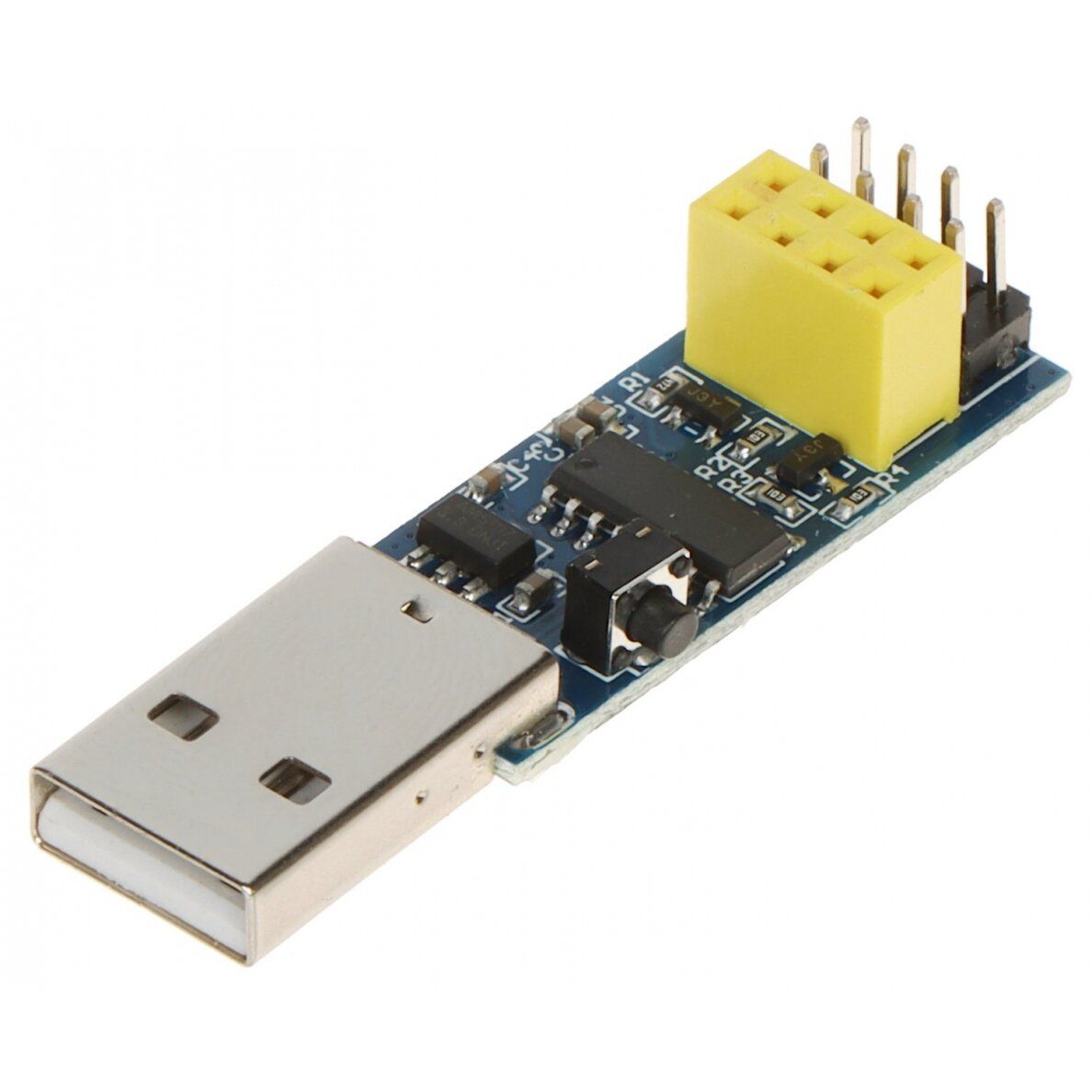 USBпрограмматорCH340GдляESP8266ESP-01cкнопкойперезагрузки