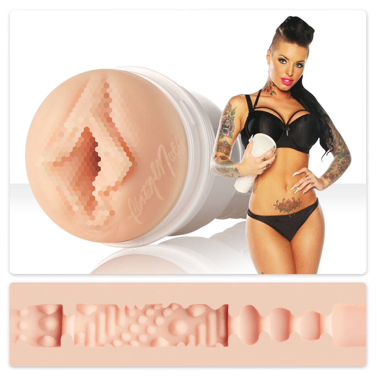 Мастурбатор Fleshlight Girls Christy Mack Attack, вагина многоразовый  рельефный стимулятор - купить с доставкой по выгодным ценам в  интернет-магазине OZON (1290555827)