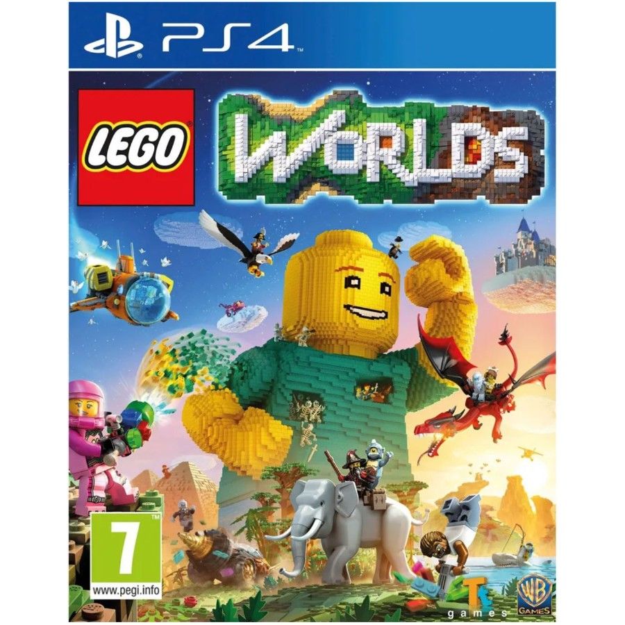 Игра LEGO Worlds PS4 (PlayStation 4, Английская версия) купить по низкой  цене с доставкой в интернет-магазине OZON (1303721992)