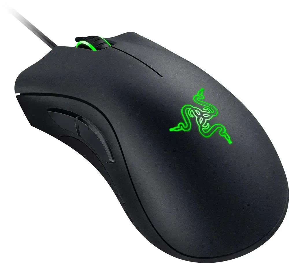 RazerИгроваямышьпроводнаяDeathAdderEssential,черный