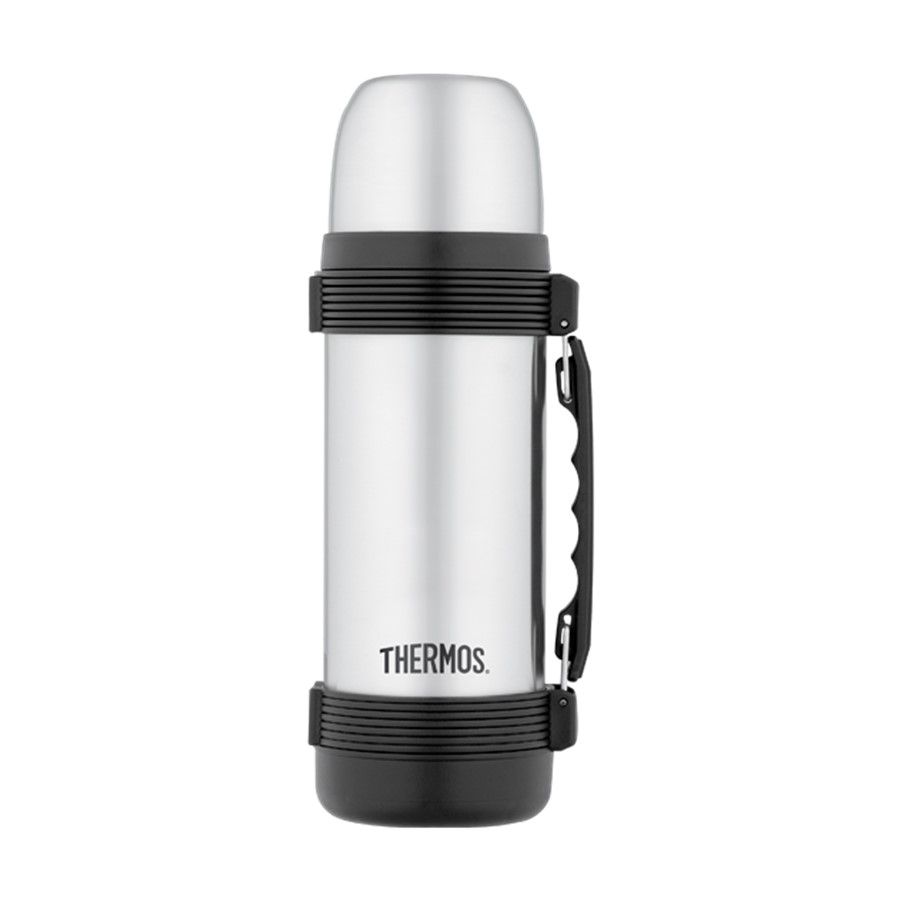 THERMOS 1л 2550 SS, 24/24, стальной - безупречное качество с 1904, тот самый термос для кофе, чая и других напитков)