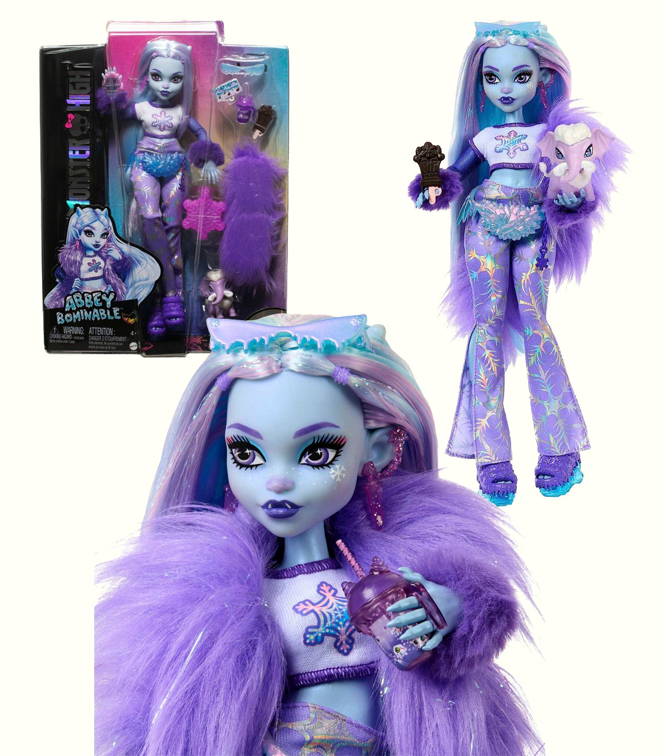 Кукла Abbey Bominable Generation 3 Монстер Хай Monster High Эбби Боминабл -  купить с доставкой по выгодным ценам в интернет-магазине OZON (1324608498)