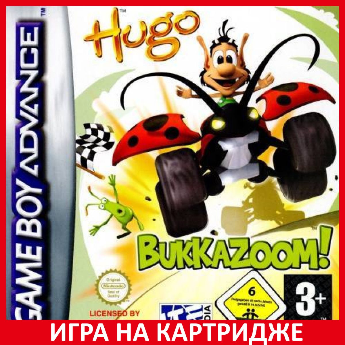 Игра Hugo Bukkazoom Русская Версия (GBA)