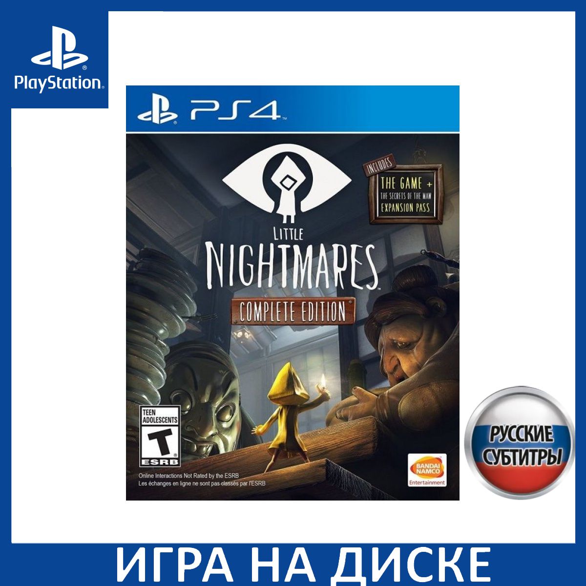 Игра Little Nightmares Complete Edition PS4 Русская Версия Диск на PlayStation 4