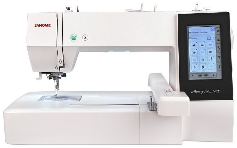 Вышивальная машина Janome Memory Craft 500E