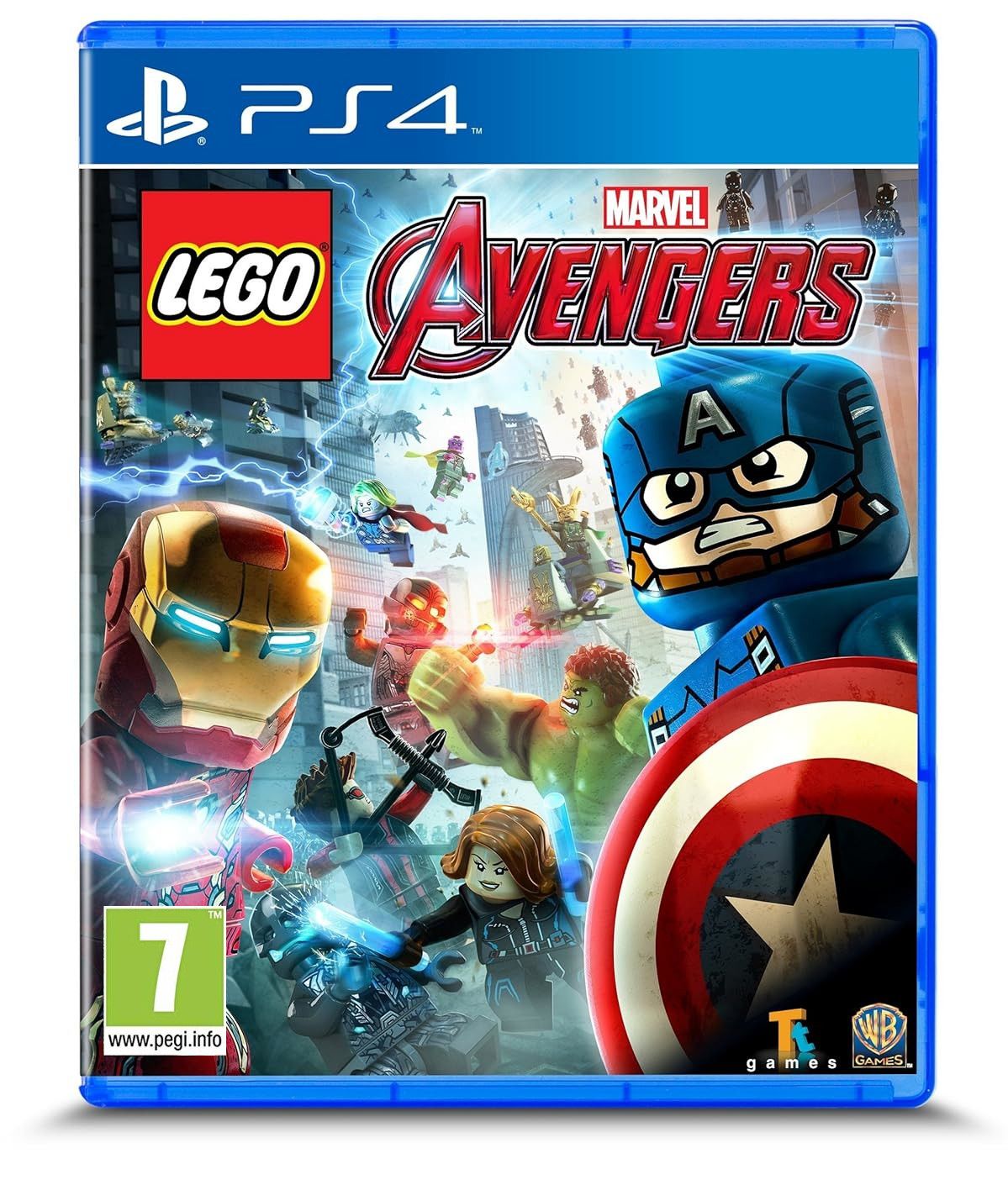 Игра LEGO Marvel Avengers (Мстители) PS4 (PlayStation 4, Русские субтитры)