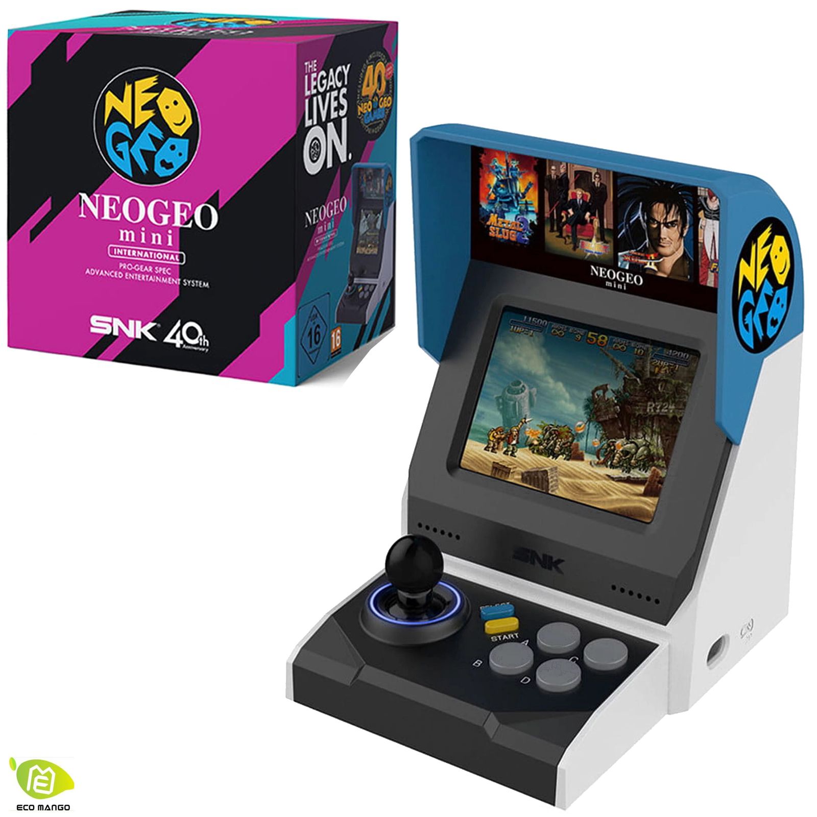 Консоль SNK NEOGEO Mini Международная версия - купить с доставкой по  выгодным ценам в интернет-магазине OZON (1357682968)