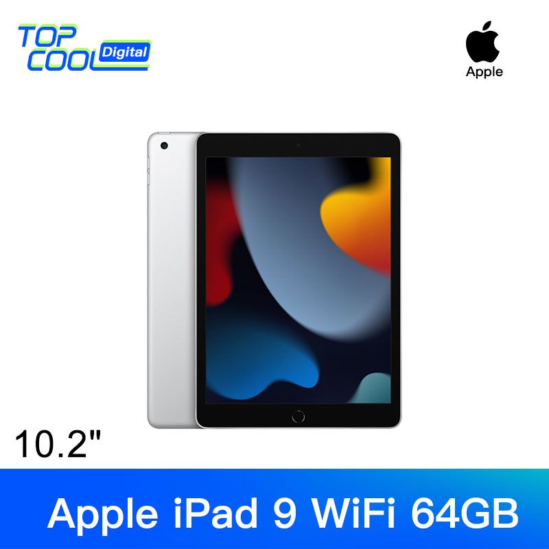 AppleПланшетiPad9Gen,10.2"3ГБ/64ГБ,серебристый