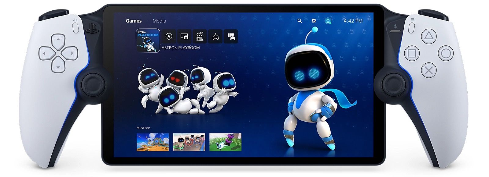 Портативное игровое устройство удаленного доступа для PS5 Sony PlayStation  Portal - купить с доставкой по выгодным ценам в интернет-магазине OZON  (1394761086)