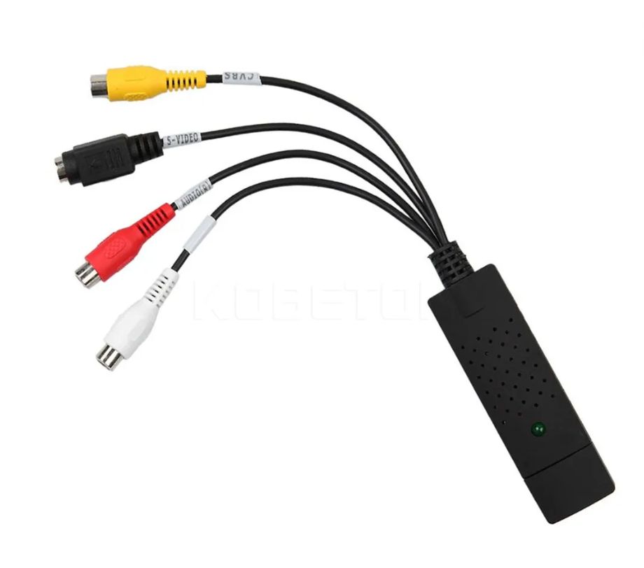 Usb video capture adapter. Переходник для карты видеозахвата и телефона. оцифровка видеокассет. video dvr easycap usb 2 0.