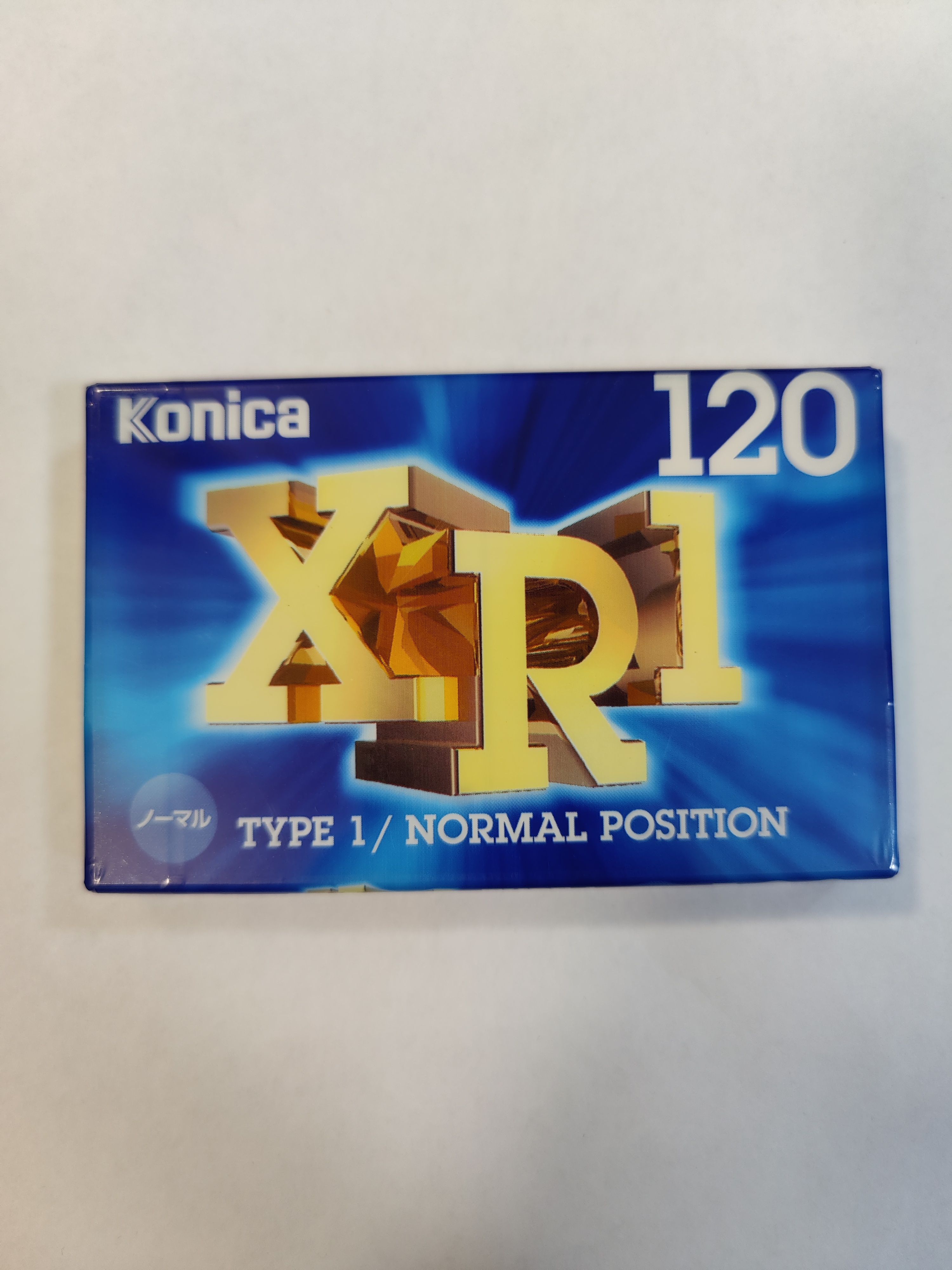 Аудиокассета запечатанная KONICA XR1 120