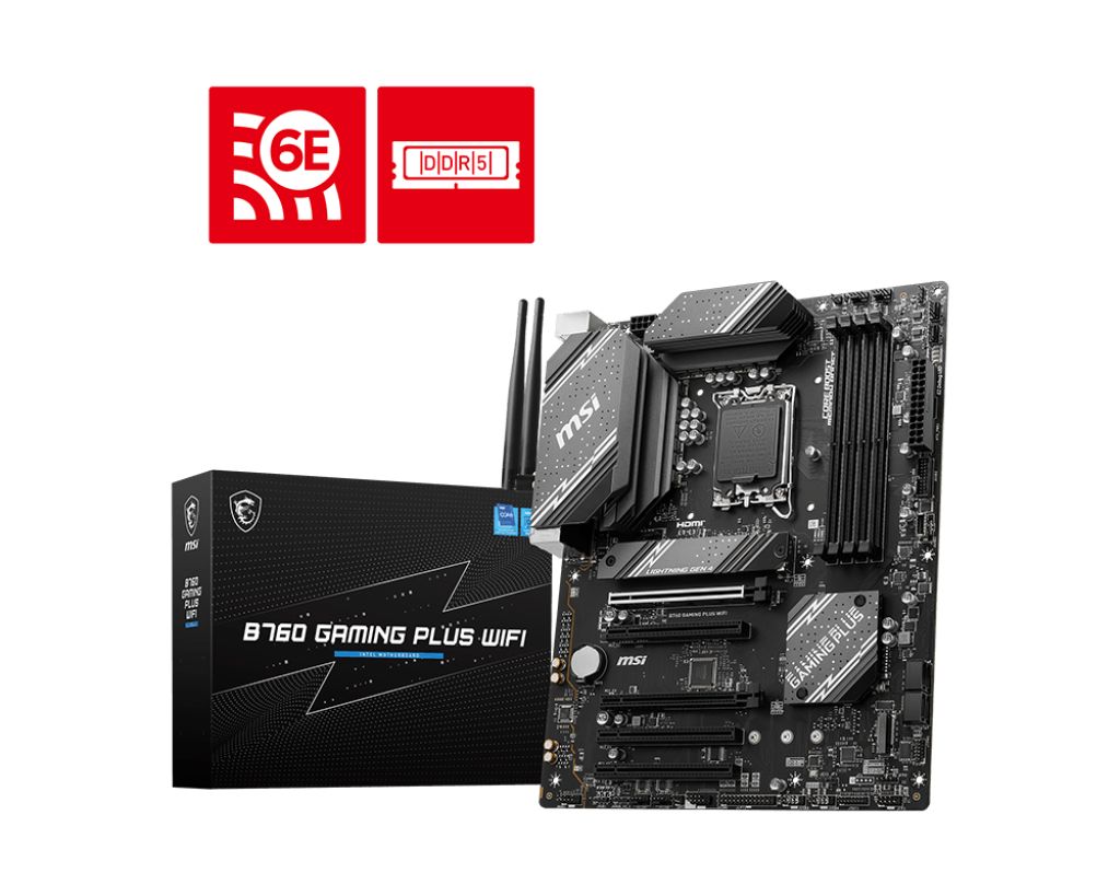 MSI Материнская плата B760 GAMING PLUS WIFI DDR5