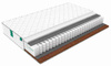 Матрас Sleeptek Premier Foam Cocos, Независимые пружины, 200х200 см - изображение