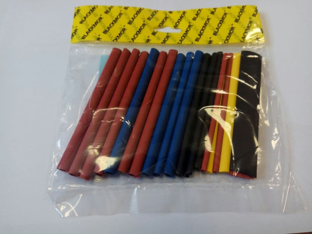 Набор термоусадочных трубок для электромонтажных работ 20 шт, длина ...