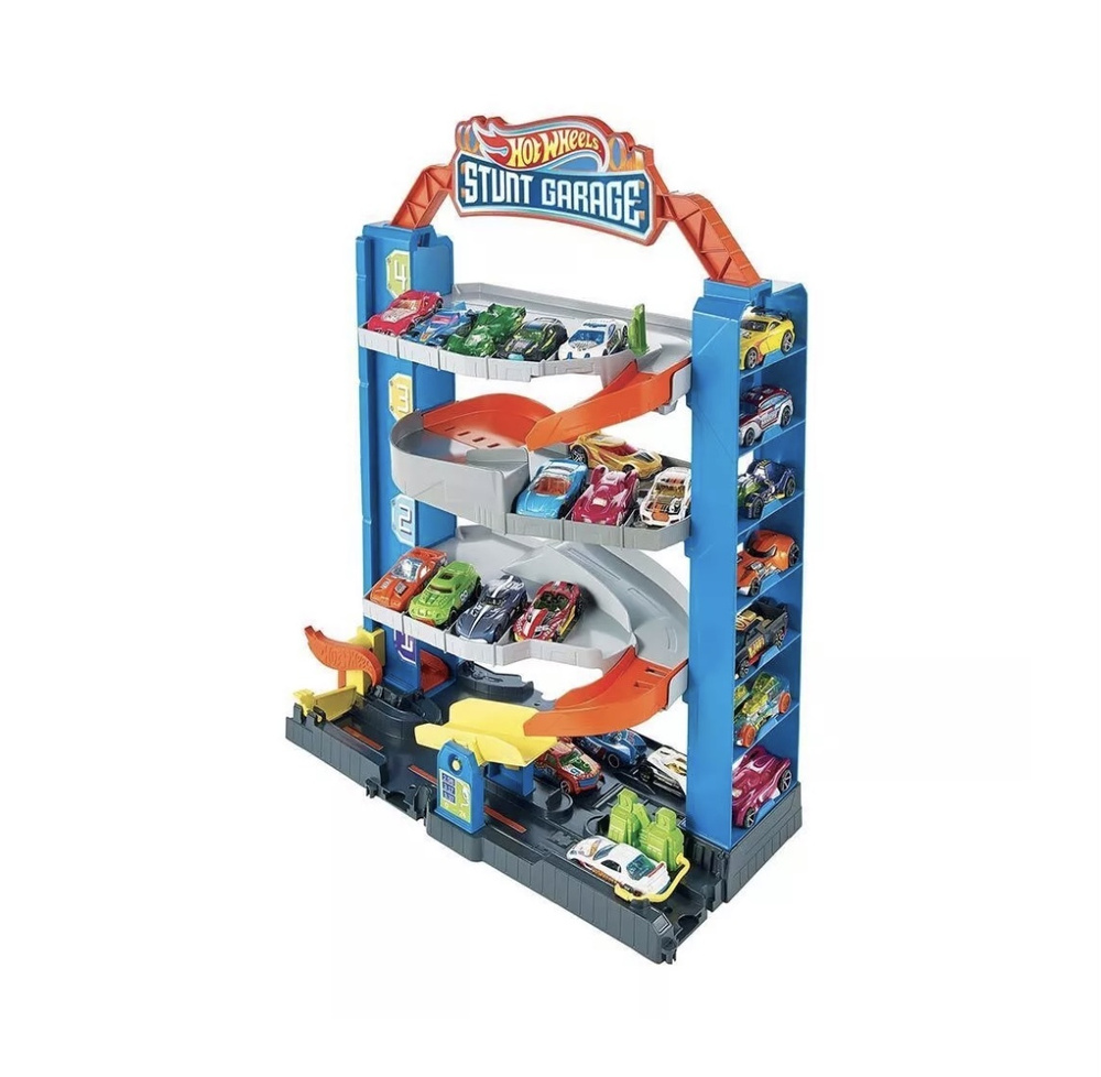 hot wheels stunt garage