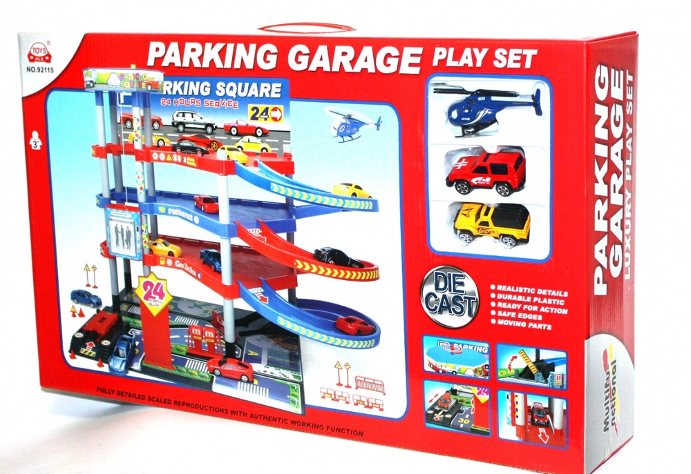 parking garage playset